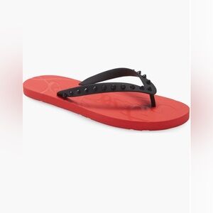 Christian Louboutin Loubi Flip Flop